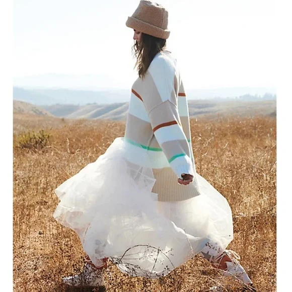 Striped Tunic - Free People. Size small - Picture 1 of 7